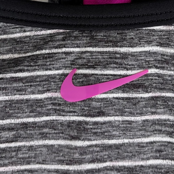Nike Swim Tank Tops Bundle (2) Striped Sporty Racerback, size Medium - Picture 4 of 13